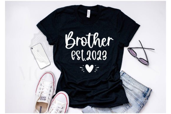 Brother Est.2023 - A Versatile Graphic Design Asset for T-Shirt Designs