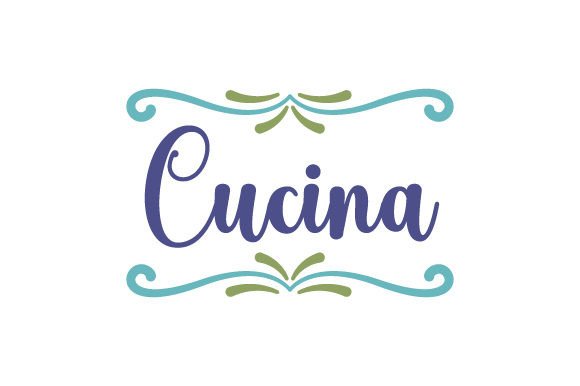 Cucina - Italian Quote Crafts for Home Decor