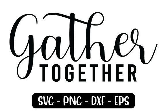 Gather Together Graphics for Print Templates