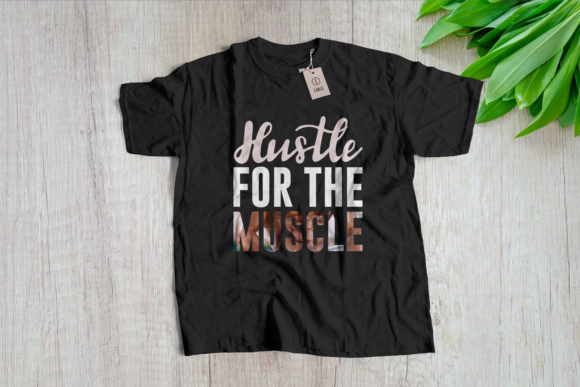 Gym Fitness T-shirt Design Graphics for Print Templates