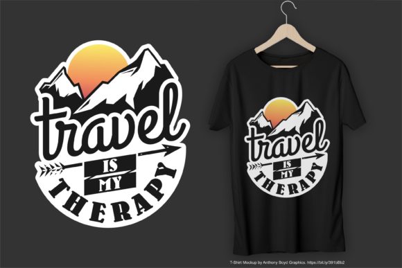 Travel is My... T-Shirt Design SVG PNG Review